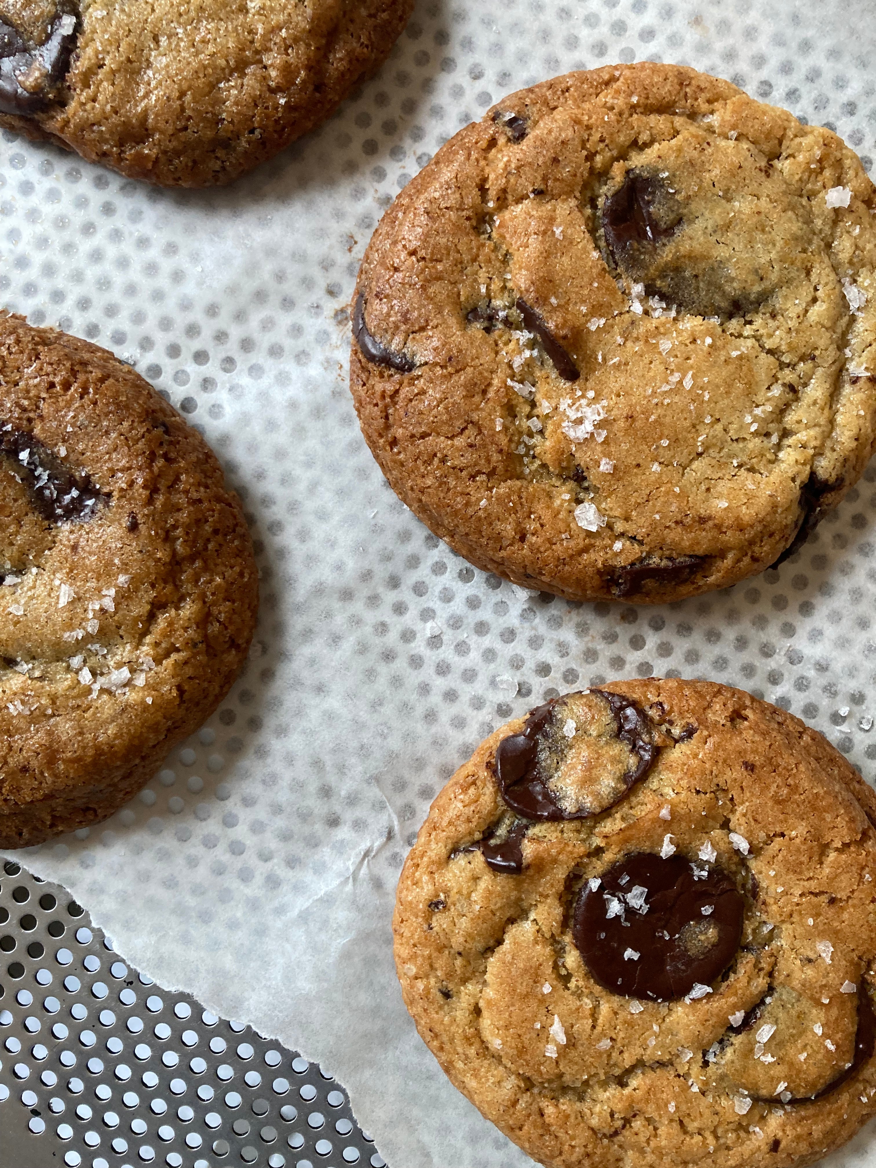 Brown butter chocolate cookie