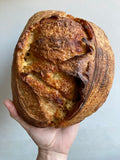 Marmite and Cheddar sourdough